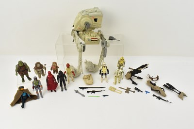 Lot 601 - STAR WARS; ten figures including a 1979 Boba...