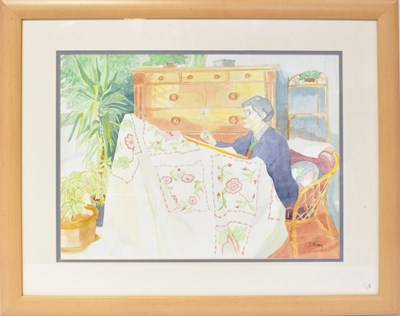 Lot 333 - JOHN MORLEY (born 1942); watercolour,...