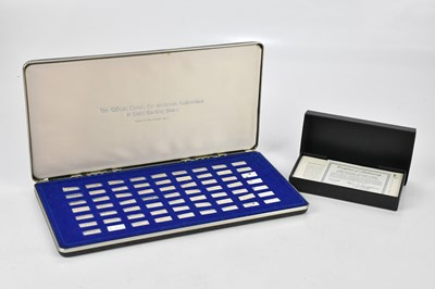 Lot 471 - FRANKLIN MINT; a full set of 'The Official...