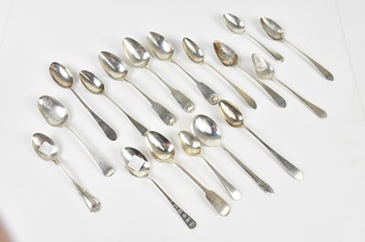 Lot 2203 - CHARLES STEWART; three Georgian hallmarked...