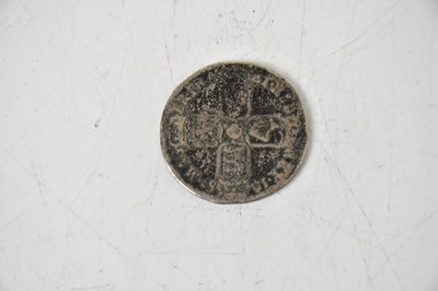 Lot 2498 - A James II silver crown, 1687.