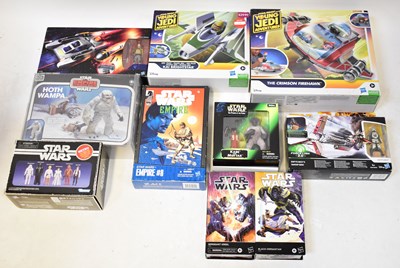 Lot 626 - STAR WARS; various boxed figures and sets,...