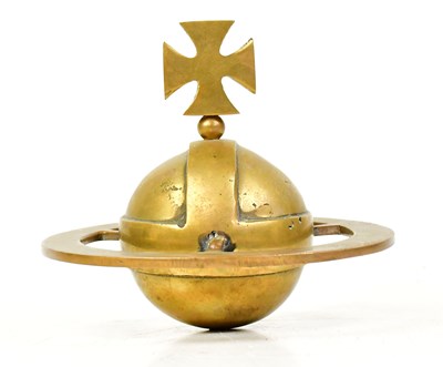 Lot 271 - VIVIENNE WESTWOOD; a brass orb, 13 x 14.5cm,...