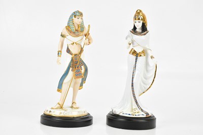 Lot 1626 - WEDGWOOD; a figure 'Tutankhamun' height 24cm,...