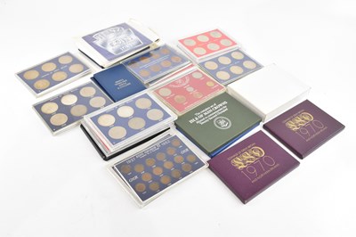 Lot 2551 - A collection of commemorative coin packs...