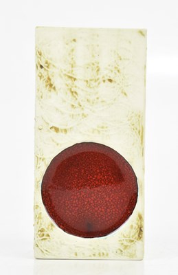Lot 103 - JOHN BEUSMANS FOR CARN POTTERY; a rectangular...