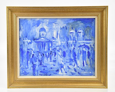 Lot 142 - JAMES LAWRENCE ISHERWOOD (1917-1989); oil on...