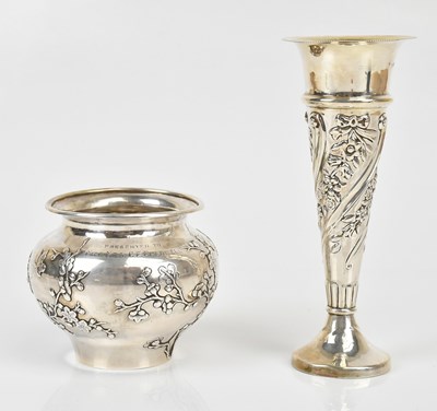 Lot 2088 - WALKER & HALL; a Victorian hallmarked silver...