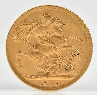 Lot 2479 - A George V full sovereign, 1914.