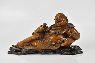 Lot 1658 - A late 19th century Japanese rootwood figure...