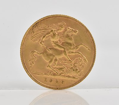 Lot 2491 - An Edward VII half sovereign, 1909.