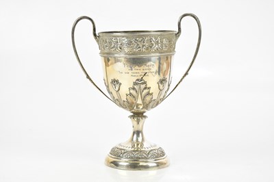 Lot 2470 - WILLIAM ATKIN; an Edward VII hallmarked silver...