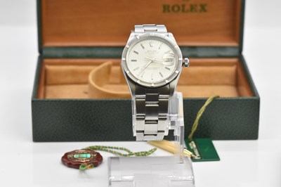 Lot 1130 - ROLEX; a gentleman's Oyster Perpetual Date...