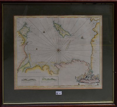 Lot 544 - A mid-18th century Northwest coast and Isle of...