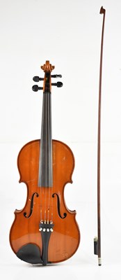 Lot 1315 - HAWKES & SON; a full size violin, 'The...