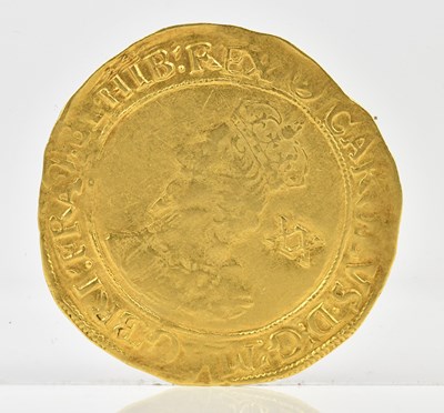 Lot 2474 - A rare Charles I gold unite, circa 1641-1643,...