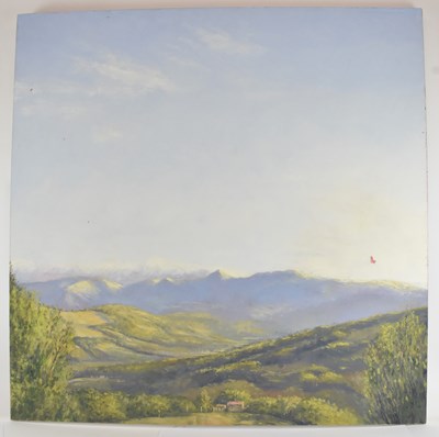 Lot 171 - TOM YOUNG (born 1973); oil on canvas, rural...