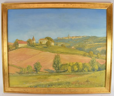 Lot 173 - TOM YOUNG (born 1973); oil on canvas, rural...
