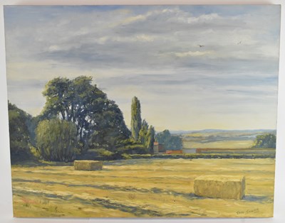 Lot 176 - TOM YOUNG (born 1973); oil on canvas, rural...