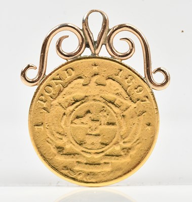 Lot 2488 - A late 19th century South African one pond,...