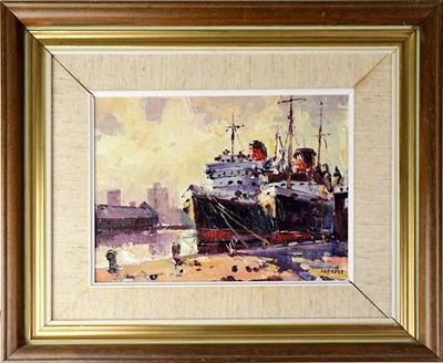 Lot 332 - EDWIN V. FORREST RCA (1918-2002); oil on board,...