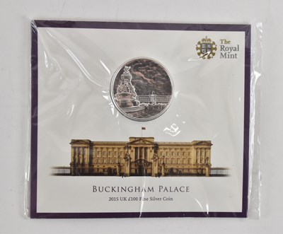 Lot 1641 - ROYAL MINT; a 2015 UK £100 Buckingham Palace...
