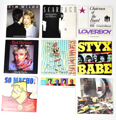 Lot 348 - A quantity of 45rpm singles, including Elvis...