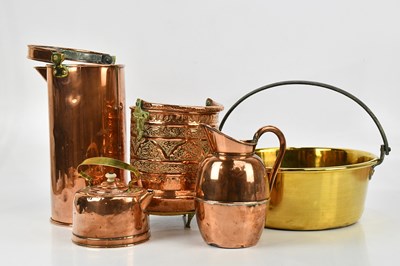Lot 1510 - A collection of assorted metalware, including...