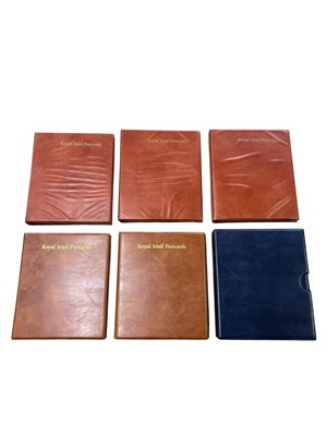 Lot 326 - Five Royal Mail albums of postcards to the...