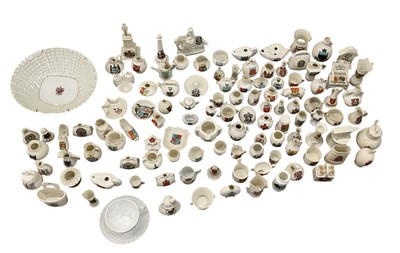 Lot 363 - A large collection of Goss crested miniature...