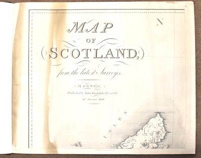 Lot 154 - STOCKDALE (JOHN), MAP OF SCOTLAND FROM THE...