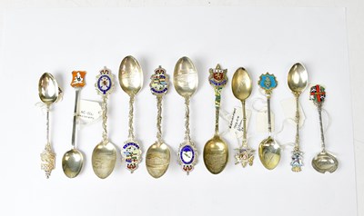 Lot 686 - A collection of hallmarked silver...