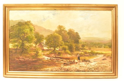 Lot 808 - DAVID PAYNE (British, 1843-1891); oil on board,...