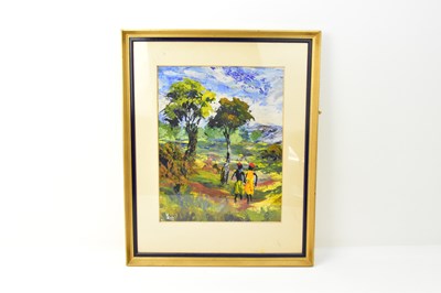 Lot 824 - MATTHIAS ZULU (African, 20th century);...