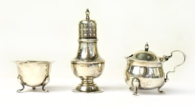 Lot 744 - OLDFIELD LTD; three pieces of hallmarked...