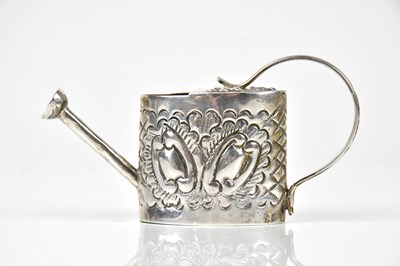 Lot 2122 - A Middle Eastern white metal miniature...