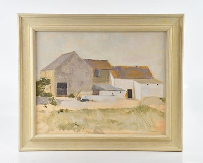 Lot 241 - IOLA SPAFFORD (born 1930); oil on board,...
