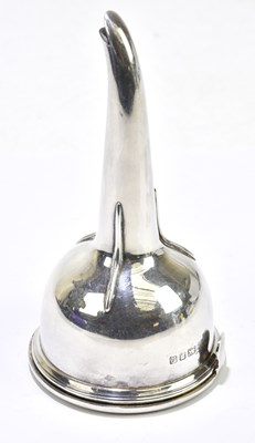 Lot 2400 - BARNARDS; a modern hallmarked silver wine...
