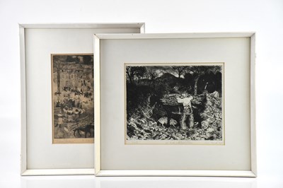Lot 43 - RICHARD 'DICK' FOZARD (1925-2000); two pencil...