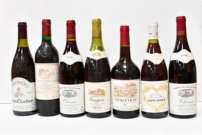 Lot 161 - Seven bottles of red wine, comprising two...