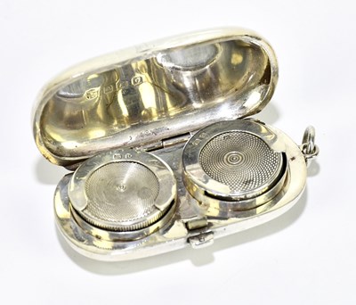 Lot 2403 - A George V hallmarked silver double sovereign...