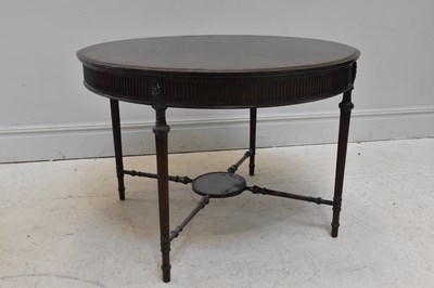Lot 165 - A 19th century circular centre table on...