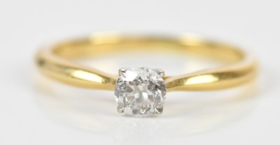 Lot 2353 - ETERNAL DIAMONDS; a yellow metal diamond...