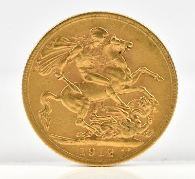 Lot 2478 - A George V full sovereign, 1912.