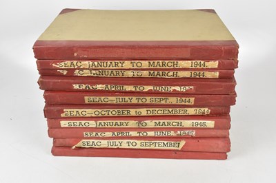 Lot 634 - THE DAILY NEWSPAPER OF SOUTH EAST ASIA COMMAND,...