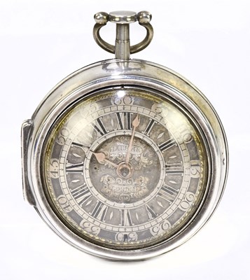 Lot 1771 - HARMAR OF LONDON; an 18th century silver pair...