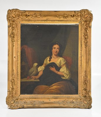 Lot 1081 - UNATTRIBUTED; a 19th century oil on canvas, a...