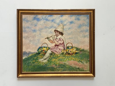 Lot 2649 - KARL PLUCKEBAUM (GERMAN, 1880-1952); oil on...