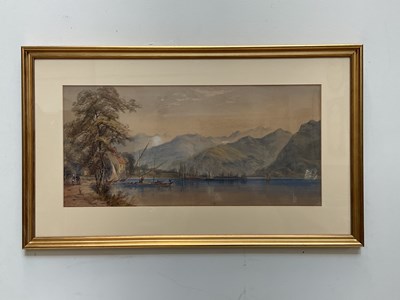 Lot 2621 - RICHARD P LEITCH (1827-1882); watercolour,...