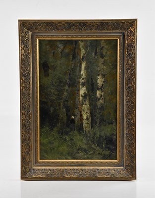 Lot 2648 - HIPPOLYTE GIRARD (1847-1891); oil on board,...
